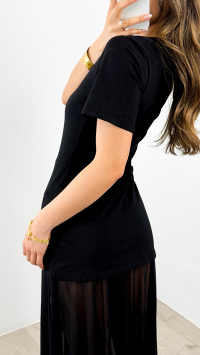 SIA DRESS - BLACK