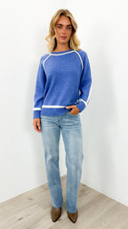 NAOMI KNIT - BLUE