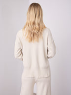 DELTA KNIT TOP - BONE
