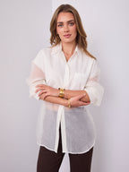 NARA SHIRT -  OFF WHITE
