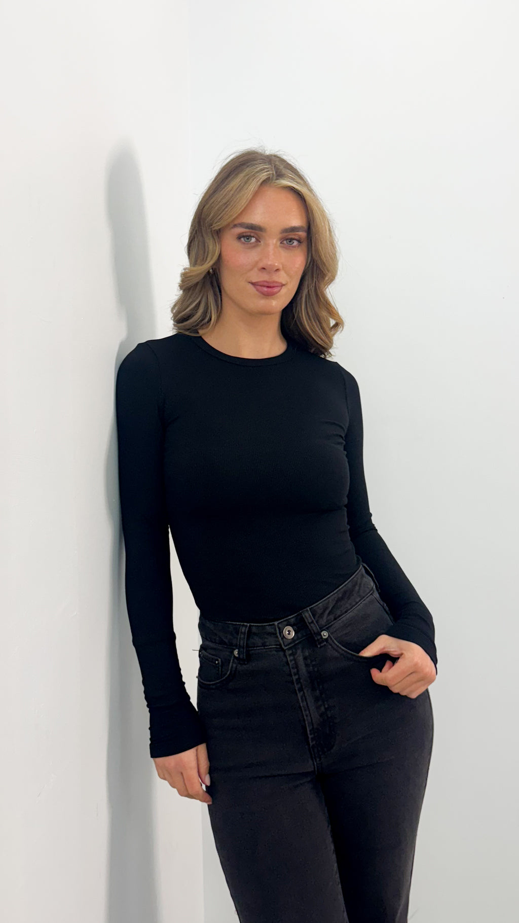 KAYLA TOP - BLACK