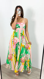 MIYAH MAXI DRESS - MULTI