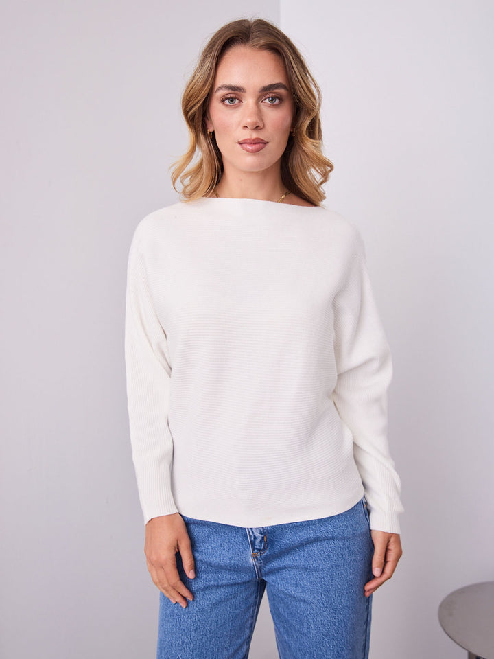 MONA KNIT - WHITE