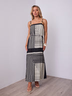 MORGAN DRESS - STRIPE