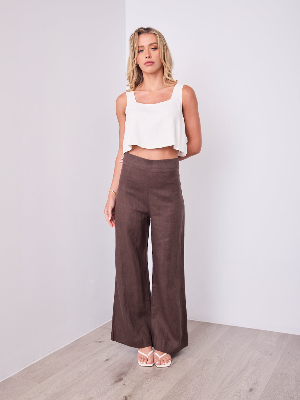 KIKI CROP TOP - WHITE