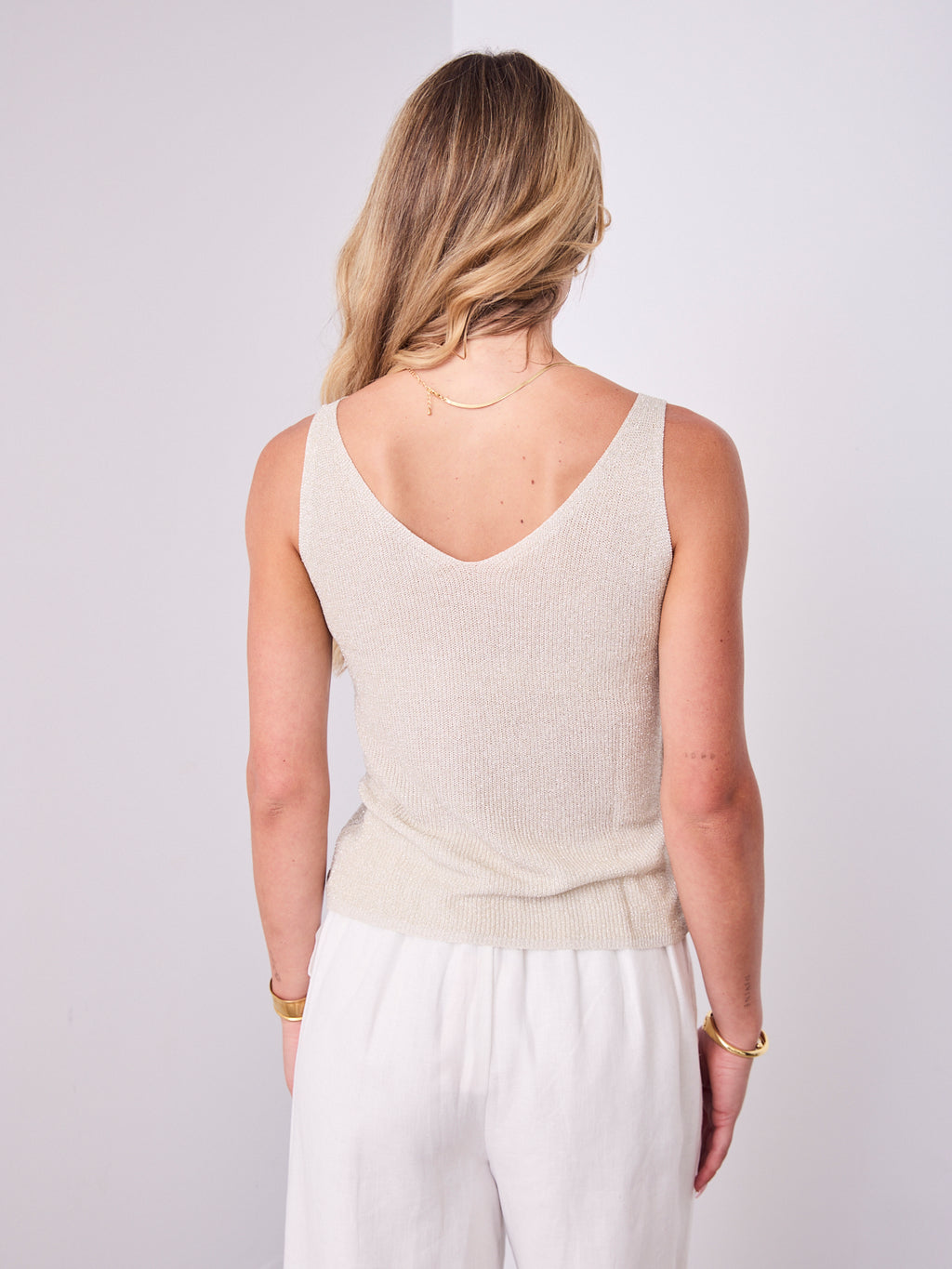 LOPEZ TOP - SILVER