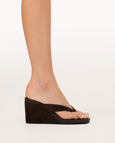 'BILLINI' RAVYN - DARK CACAO SUEDE
