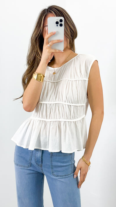 NAMMOS TOP - WHITE