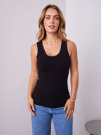 VUE TANK TOP - BLACK