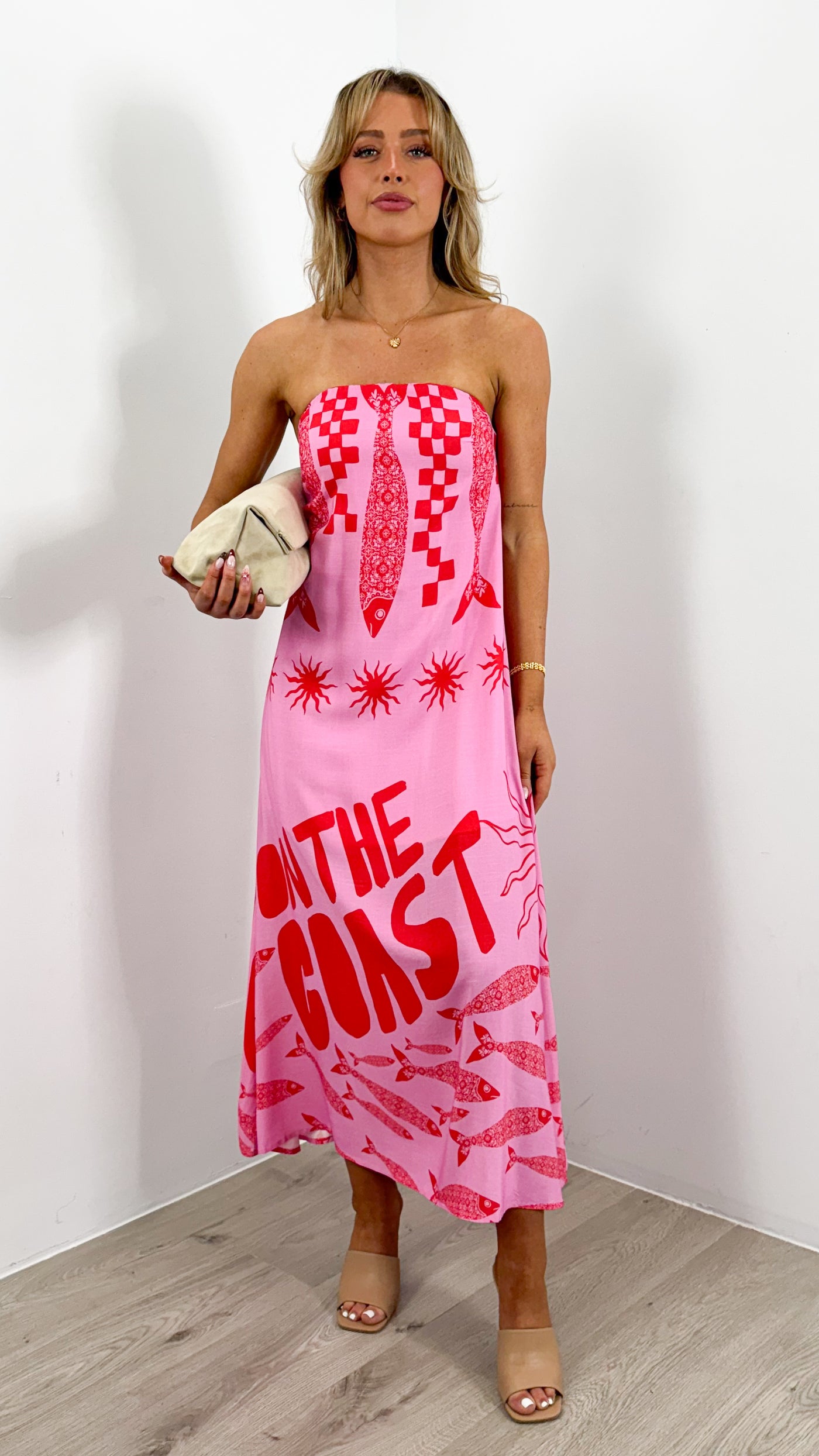 ON THE COAST MAXI - PINK
