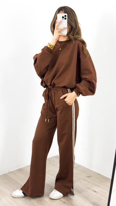 DANTE SWEATPANT - CHOCOLATE