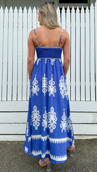 MILLA DRESS - BLUE