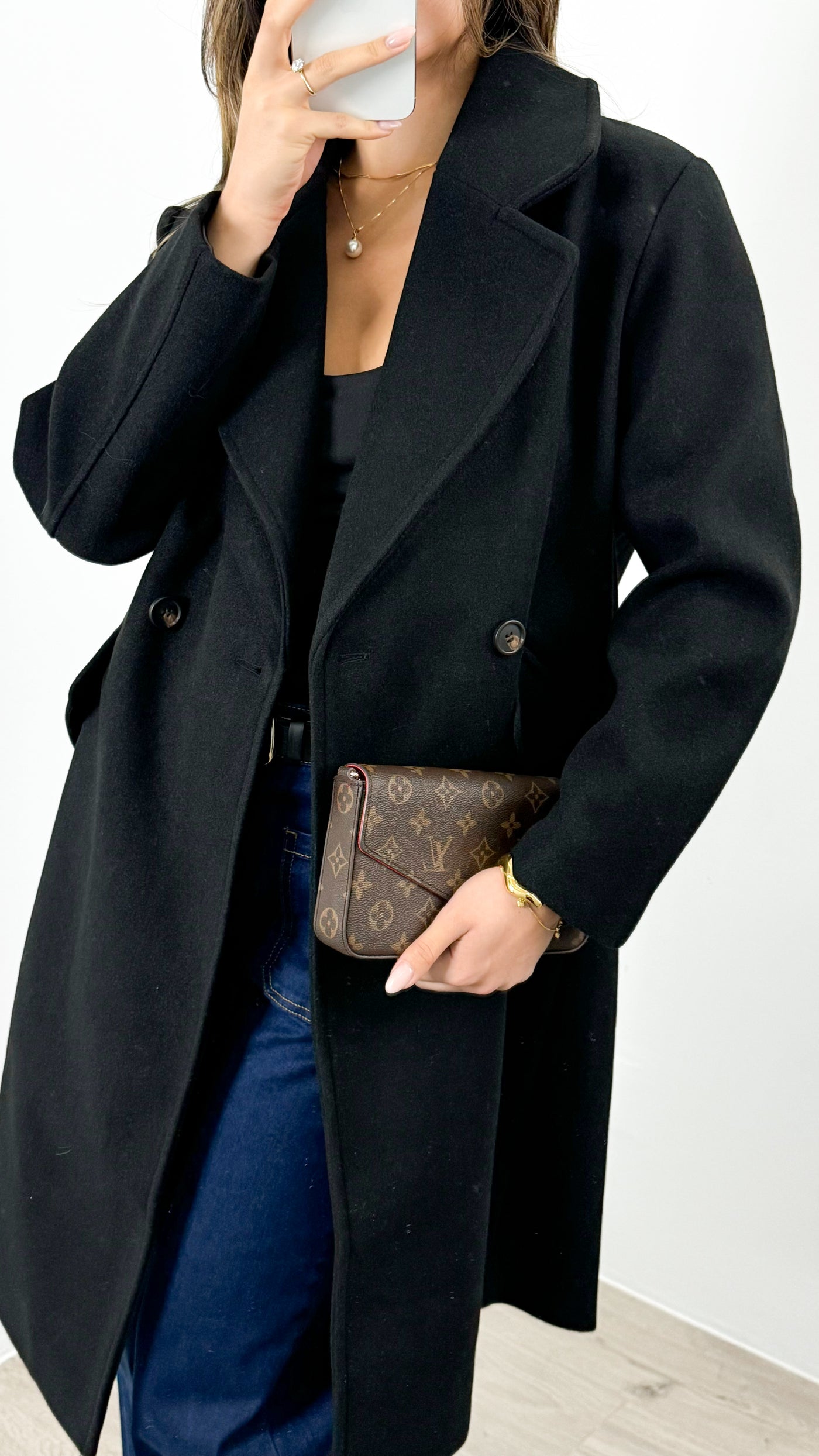 ARABELLA COAT - BLACK