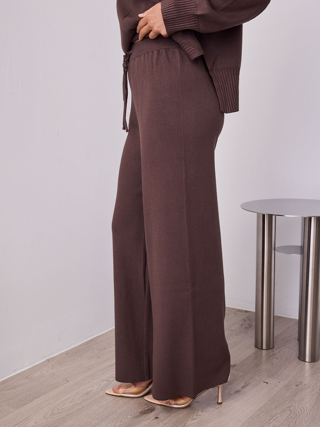 DELTA KNIT PANT - ESPRESSO