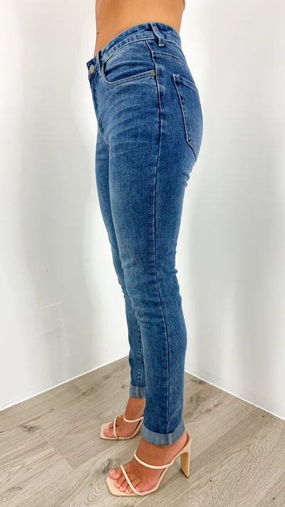 NOVA JEAN - MEDIUM BLUE