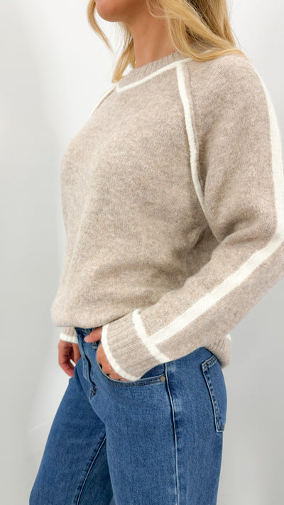 NAOMI KNIT - BEIGE