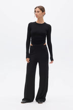 'BAYSE' KAELIN TOP - BLACK