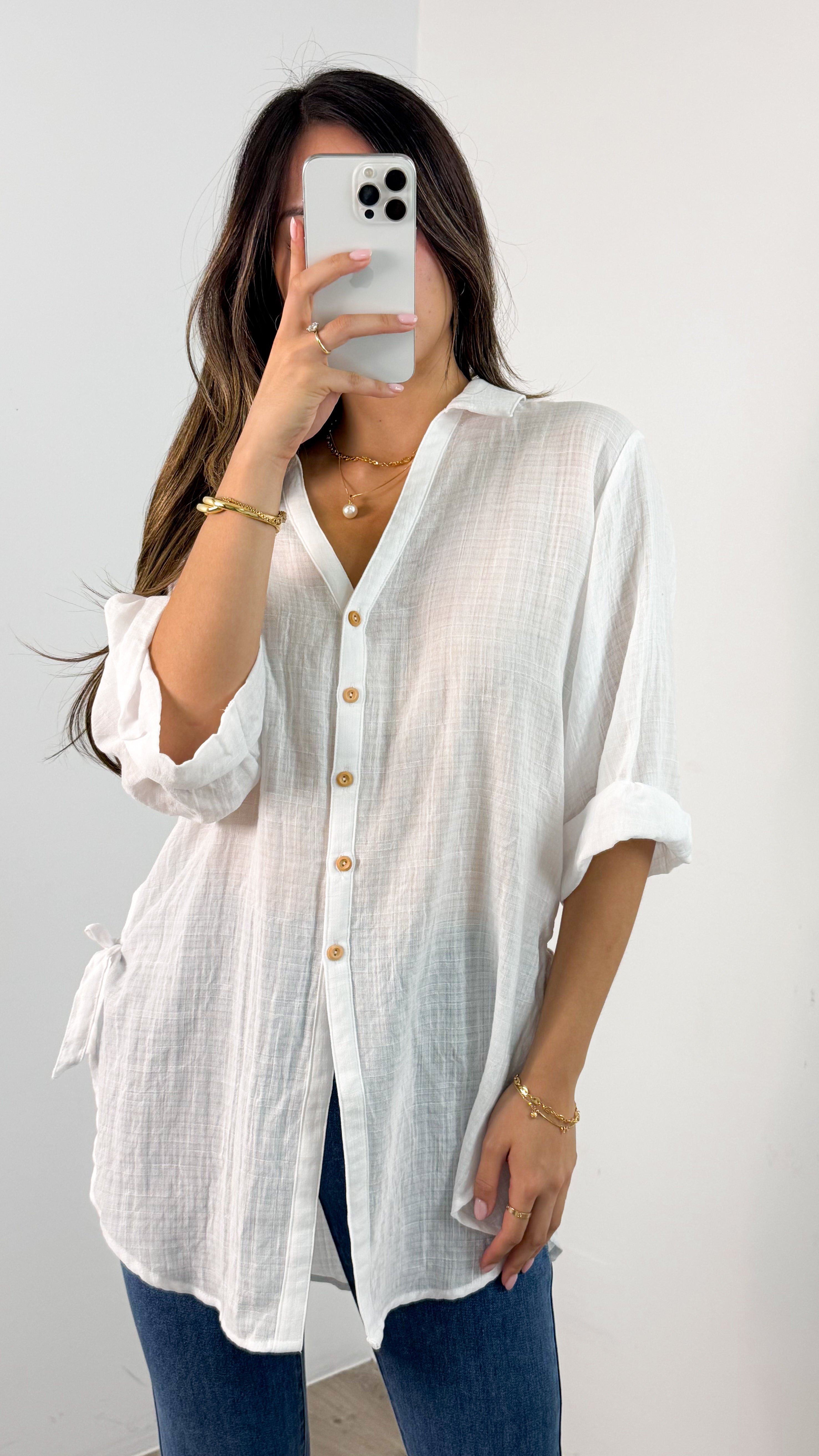 CASPER SHIRT - WHITE