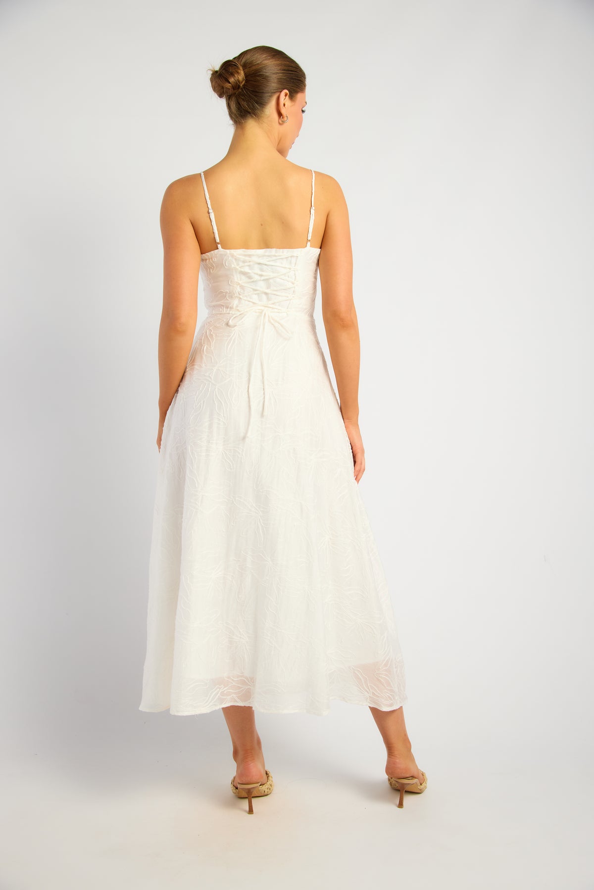 CHARMAINE DRESS - WHITE