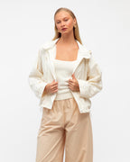 DANIEL WINDBREAKER JACKET - CREAM