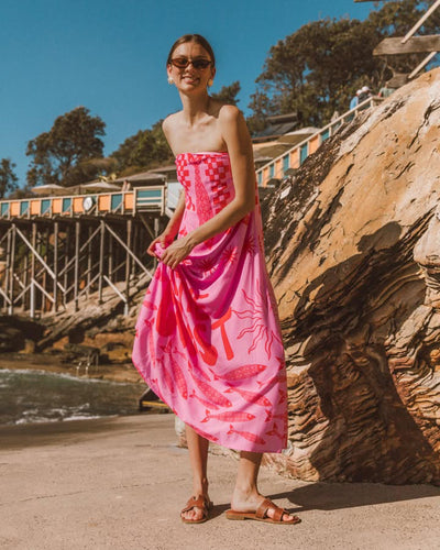 ON THE COAST MAXI - PINK