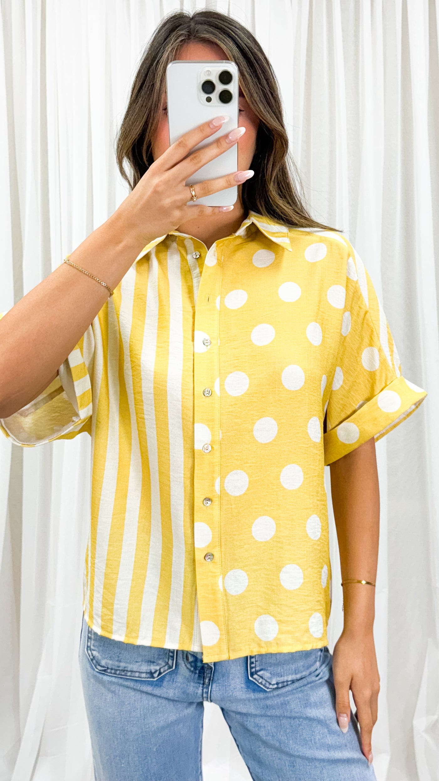 ANIA SHIRT - YELLOW