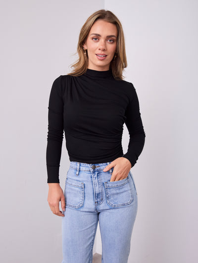COLEMAN TOP - BLACK