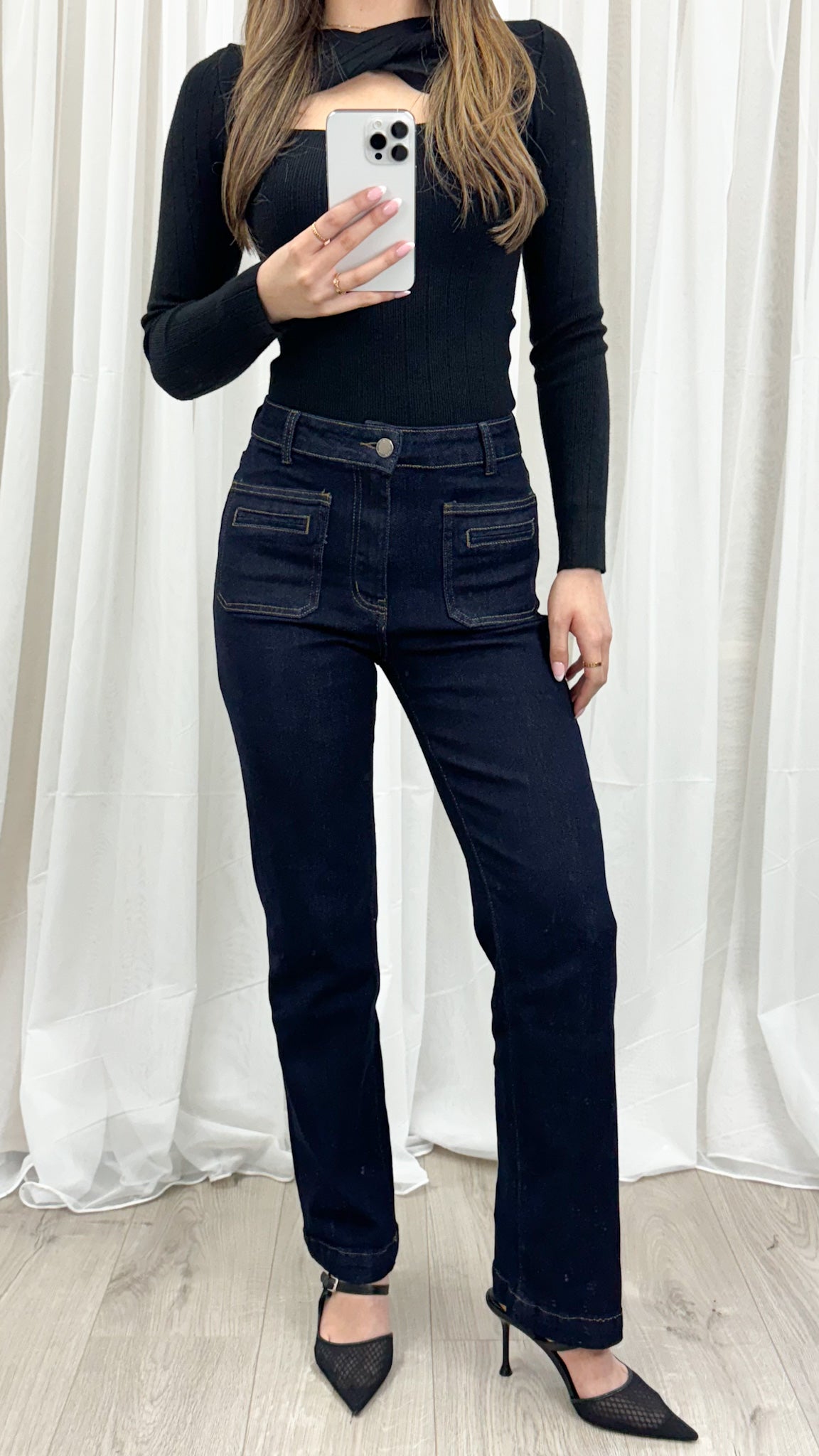 JACKSON STRAIGHT LEG JEAN - INDIGO BLUE