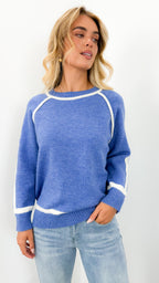 NAOMI KNIT - BLUE