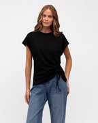 ELISHA TEE - BLACK