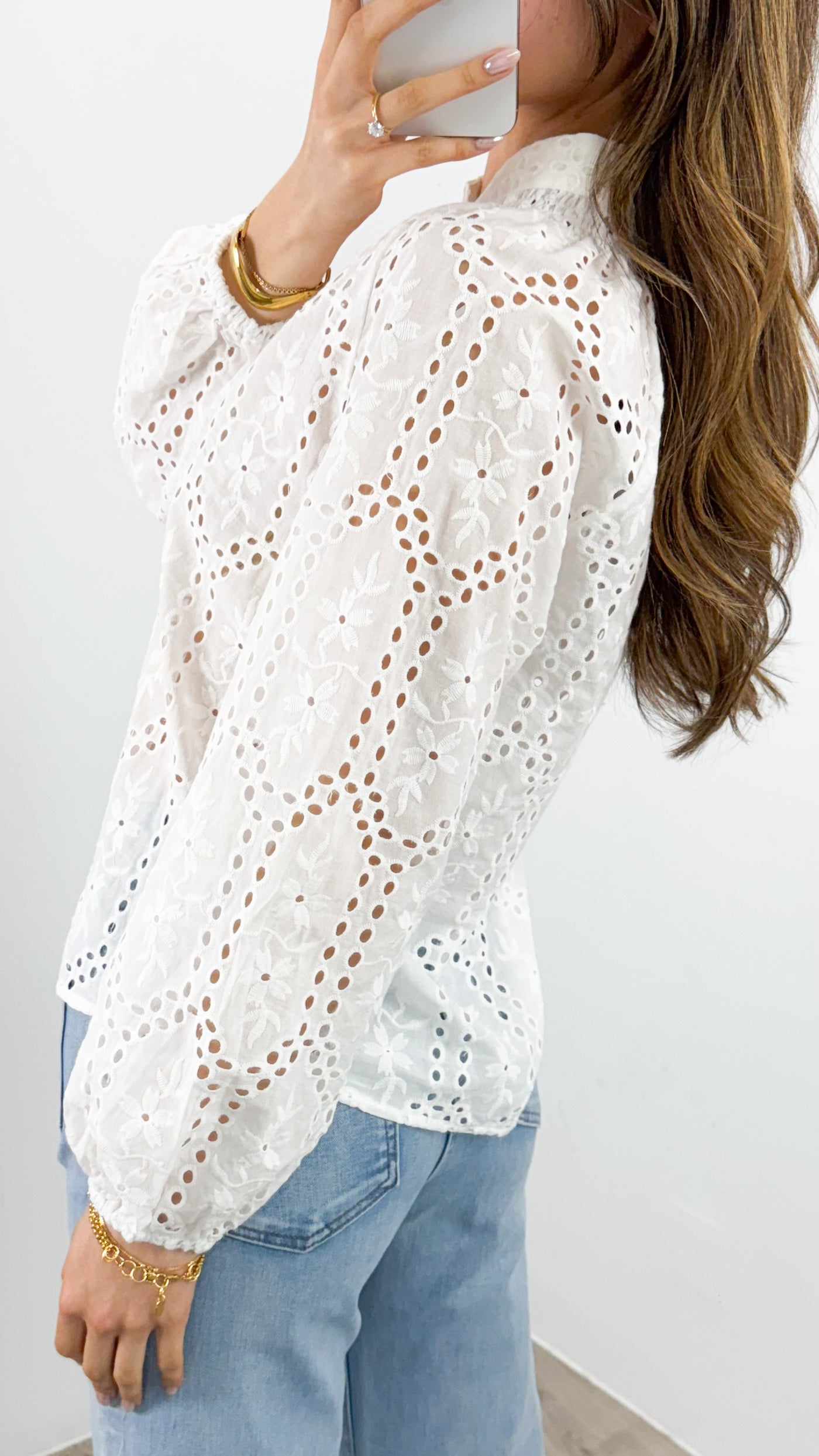 WINSLET BLOUSE - WHITE