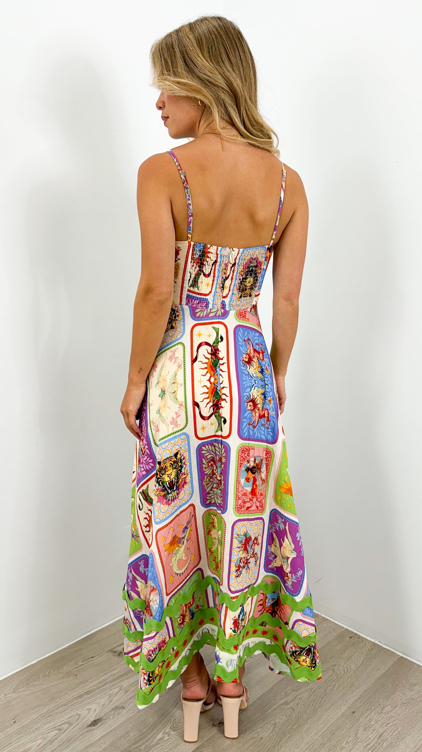 PLAYA MAXI DRESS - MULTI