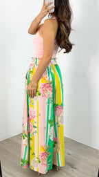 MIYAH WIDE LEG PANT - MULTI