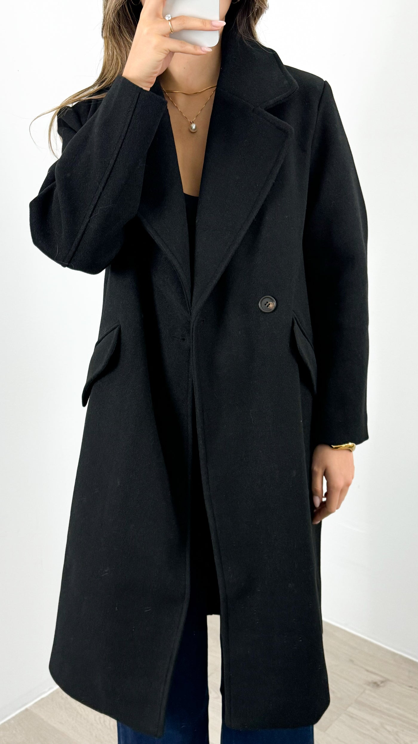 ARABELLA COAT - BLACK