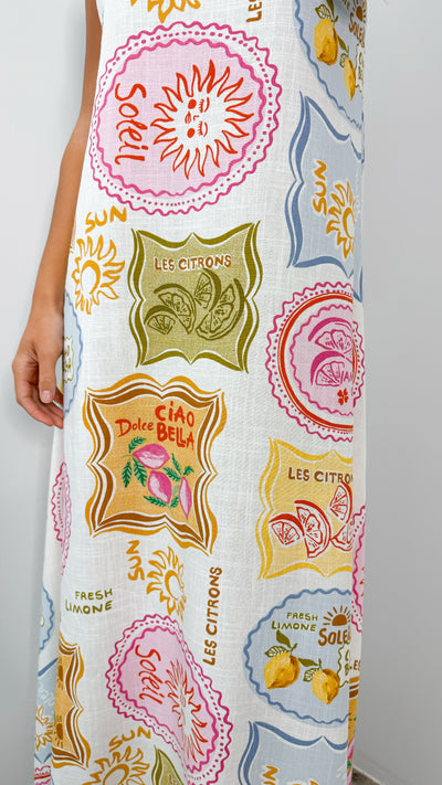 AMALFI DRESS - PRINT