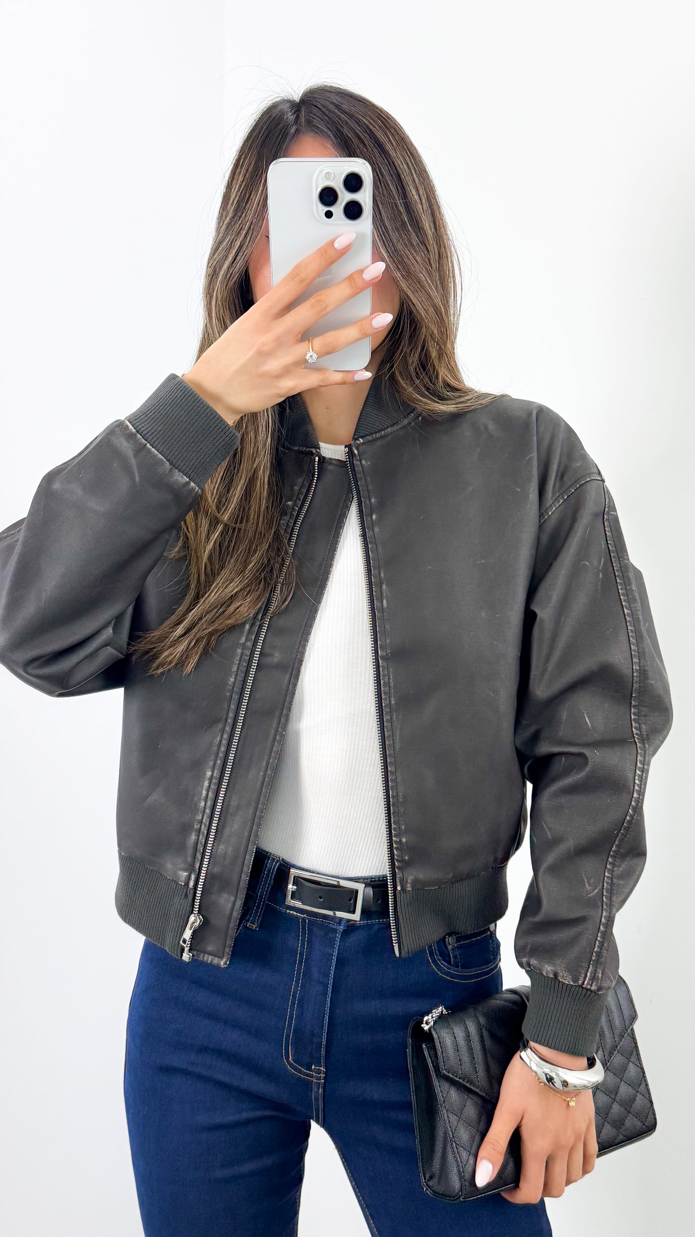 BRYSON JACKET - BLACK WASH