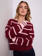 PEPPA KNIT - MERLOT