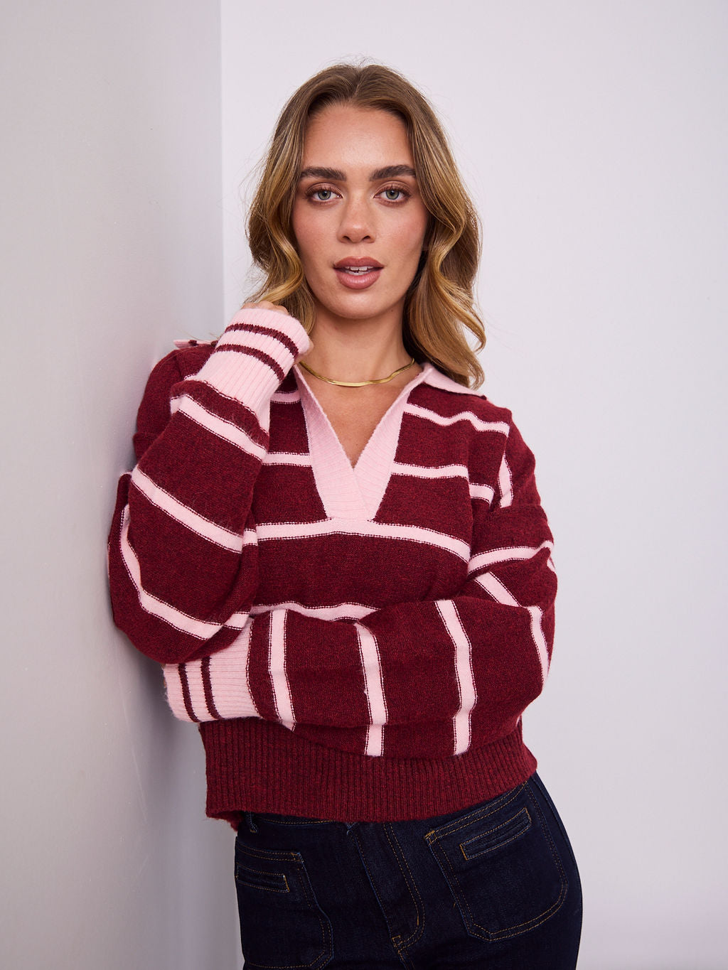 PEPPA KNIT - MERLOT
