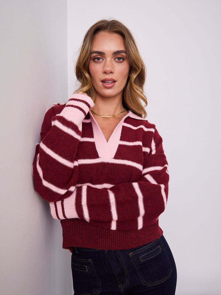 PEPPA KNIT - MERLOT