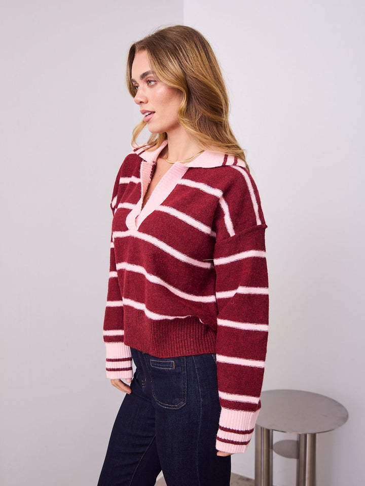 PEPPA KNIT - MERLOT