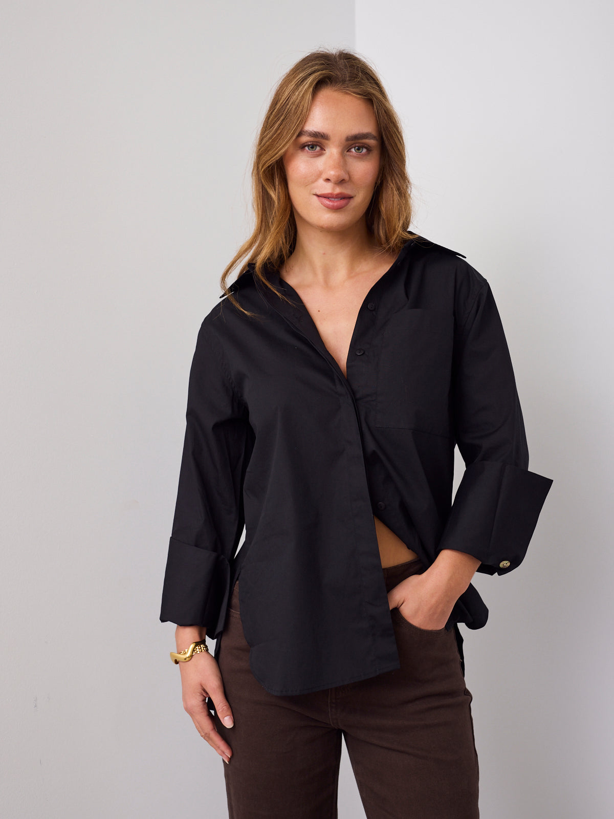 XAVIER SHIRT - BLACK