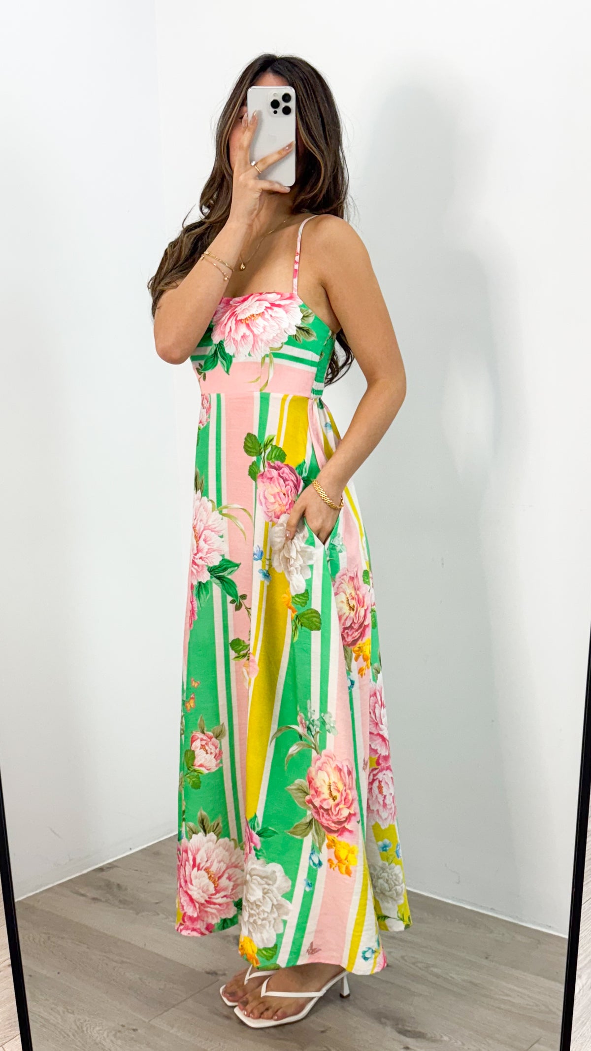 MIYAH MAXI DRESS - MULTI
