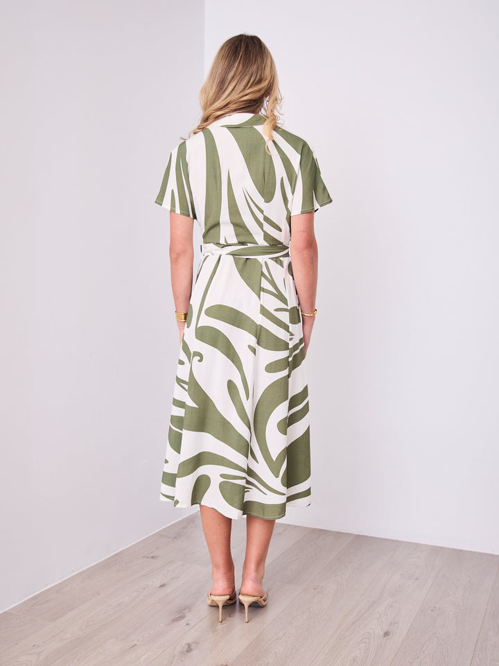 PEYTON DRESS - KHAKI