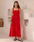 RUBY DRESS - RED