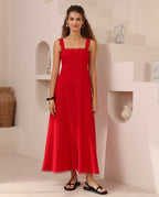 RUBY DRESS - RED