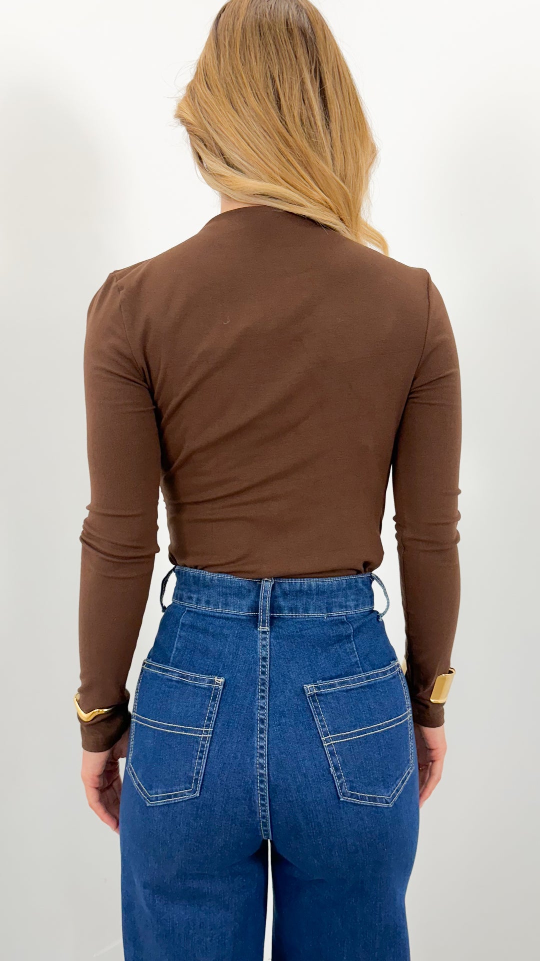 COLEMAN TOP - CHOCOLATE