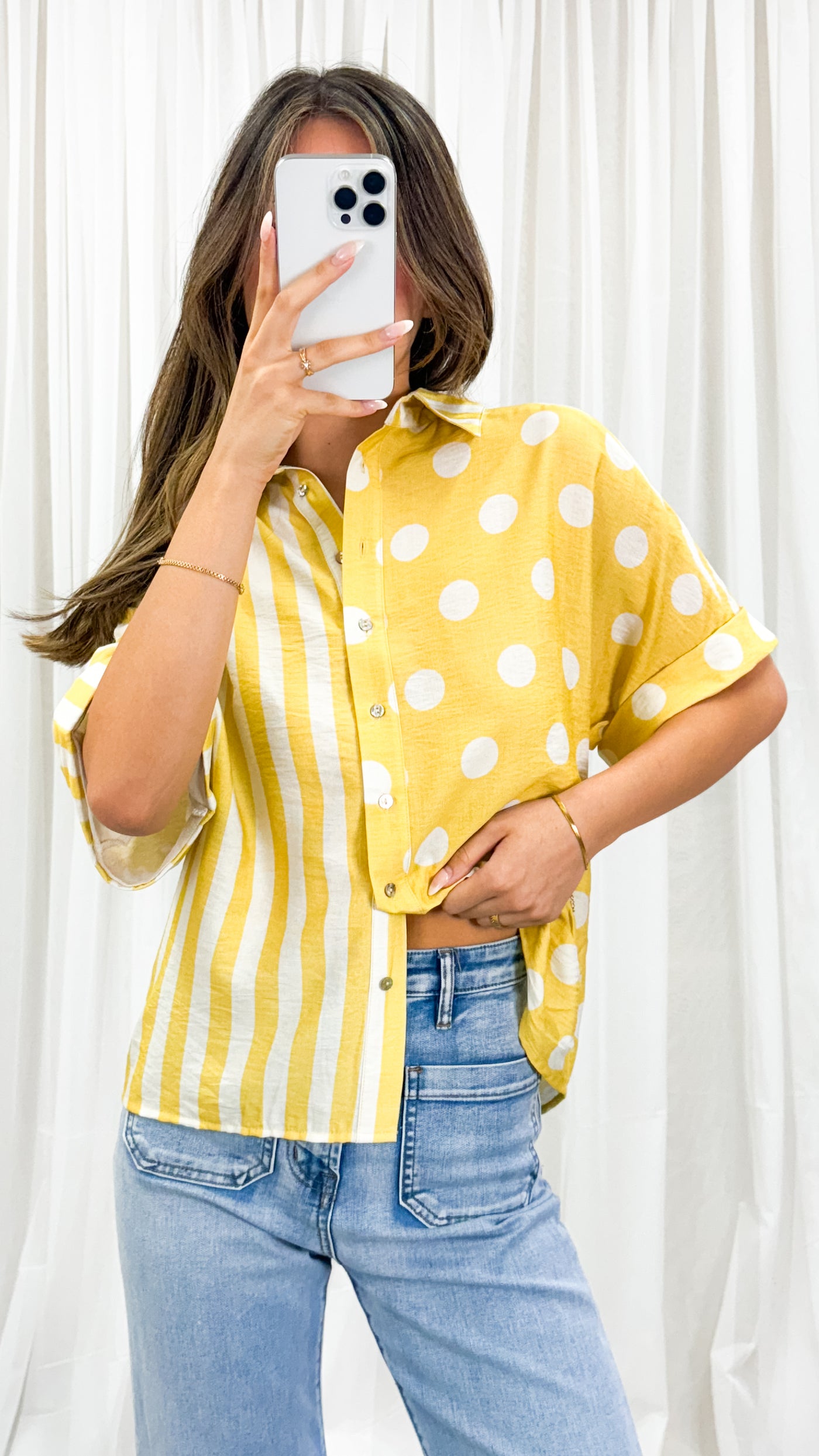 ANIA SHIRT - YELLOW