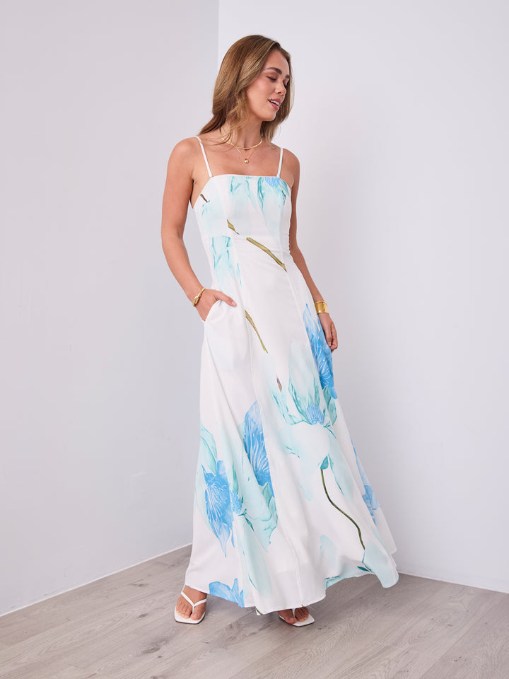 CARINNE DRESS - WHITE