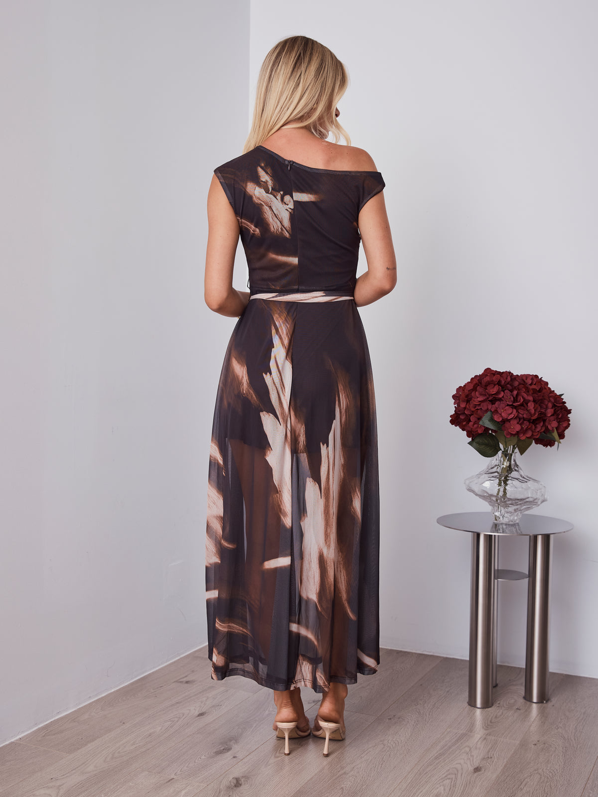 AVALON DRESS - CHOCOLATE