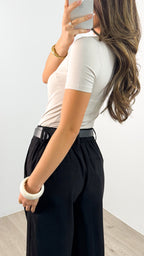 JOSEPH PANT - BLACK
